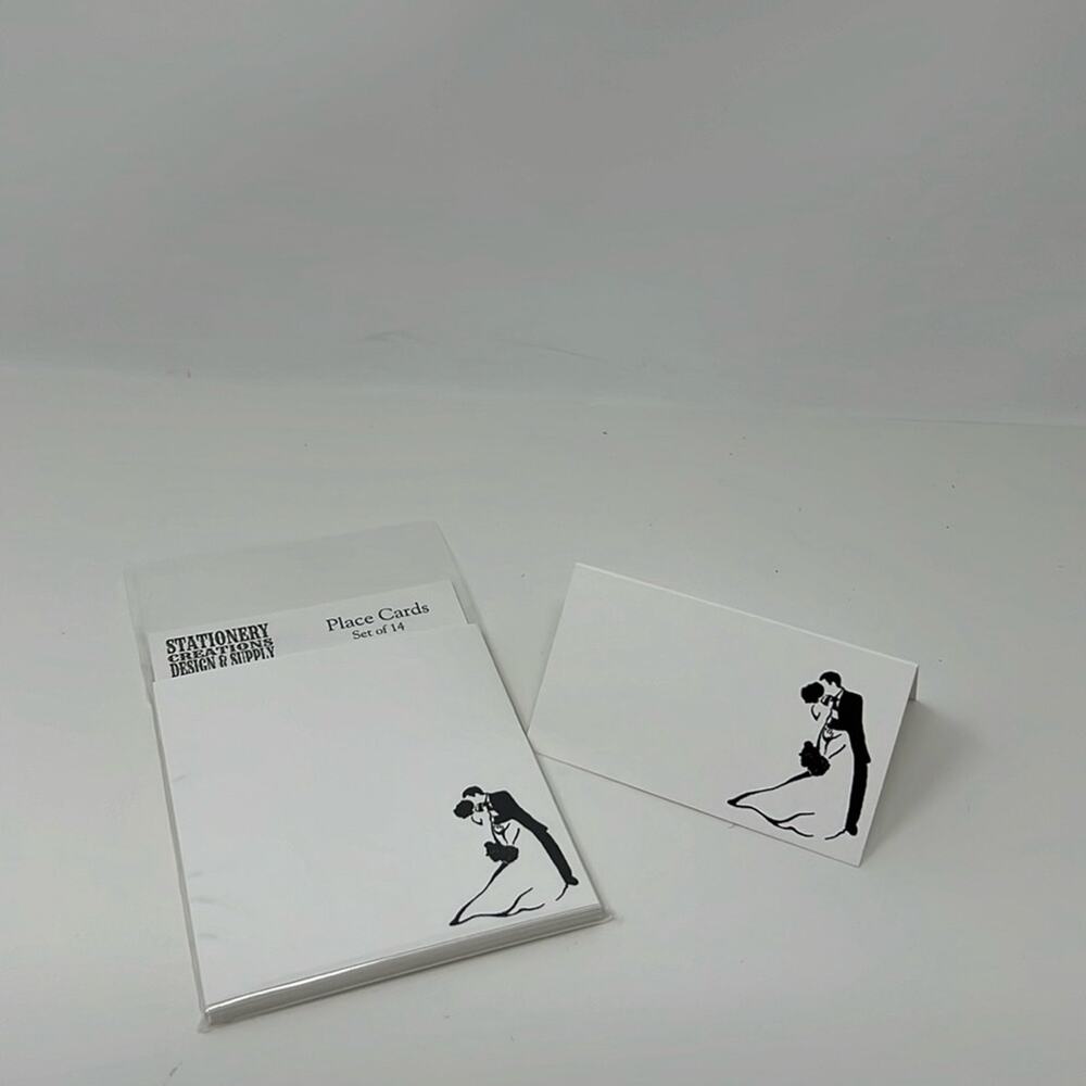 Bride and Groom Place Cards Set of 14